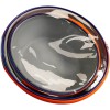 Colmic Round PVC: Waterproof Bait Container with Clear Lid
