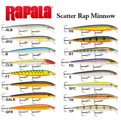 RAPALA SCATTER RAP MINNOW