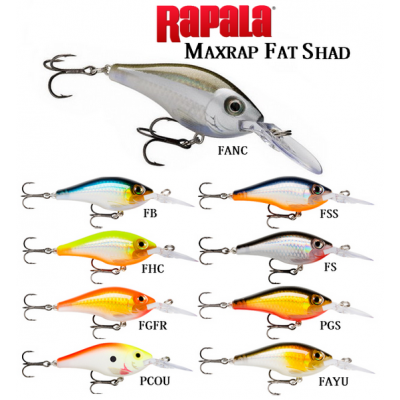 RAPALA MAX RAP FAT SHAD