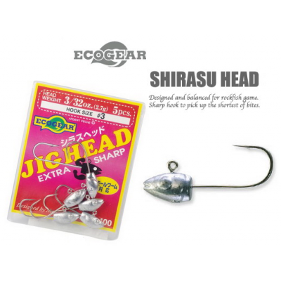 ECOGEAR SHIRASU JIG HEAD