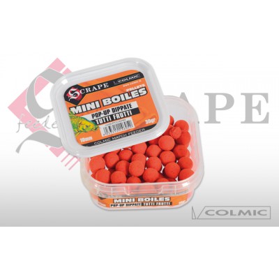 COLMIC SCRAPE MINI BOILES POP UP DIPPATE TUTTI FRUTTI 10mm.