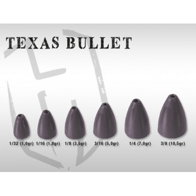 HERAKLES TEXAS BULLET MATT BLACK