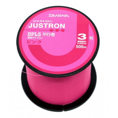 DAIWA JUSTRON DPLS PINK 500M