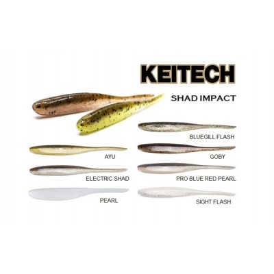 KEITECH SHAD IMPACT 4''