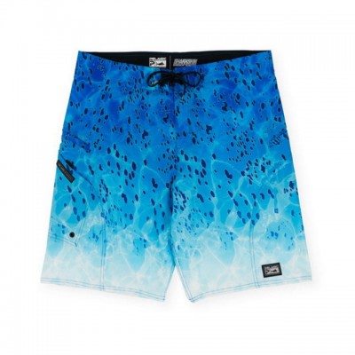 PELAGIC SHARKSKIN DORADO FISHING SHORTS BLUE