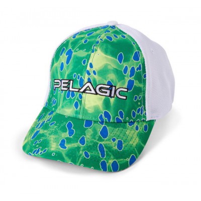 PELAGIC THE SLIDE OFFSHORE FISHING HAT GREEN