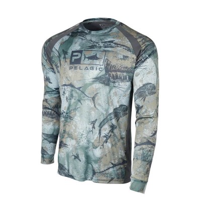 PELAGIC VAPORTEK OPEN SEAS ARMY SHIRT