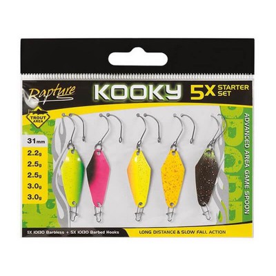 RAPTURE AREA SPOON KOOKY SET 5 COLORI