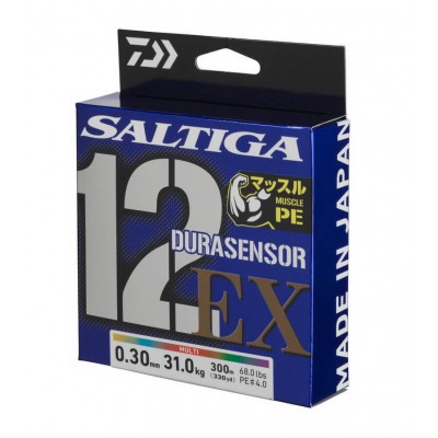 DAIWA UVF SALTIGA DURASENSOR x 12EX  +Si3 MULTICOLOR