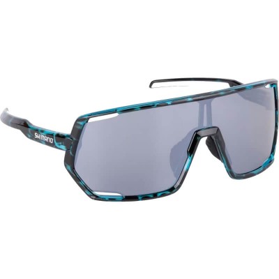 Shimano Eyewear Lesath Tortoiseshell Blue & Silver Mirror
