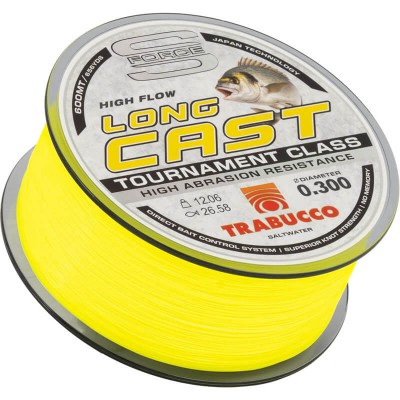 TRABUCCO S-FORCE LONG CAST UV HIGH FLOW 600mt